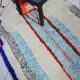 Neon Berber carpet handmade in Morocco 250 x 154 CM