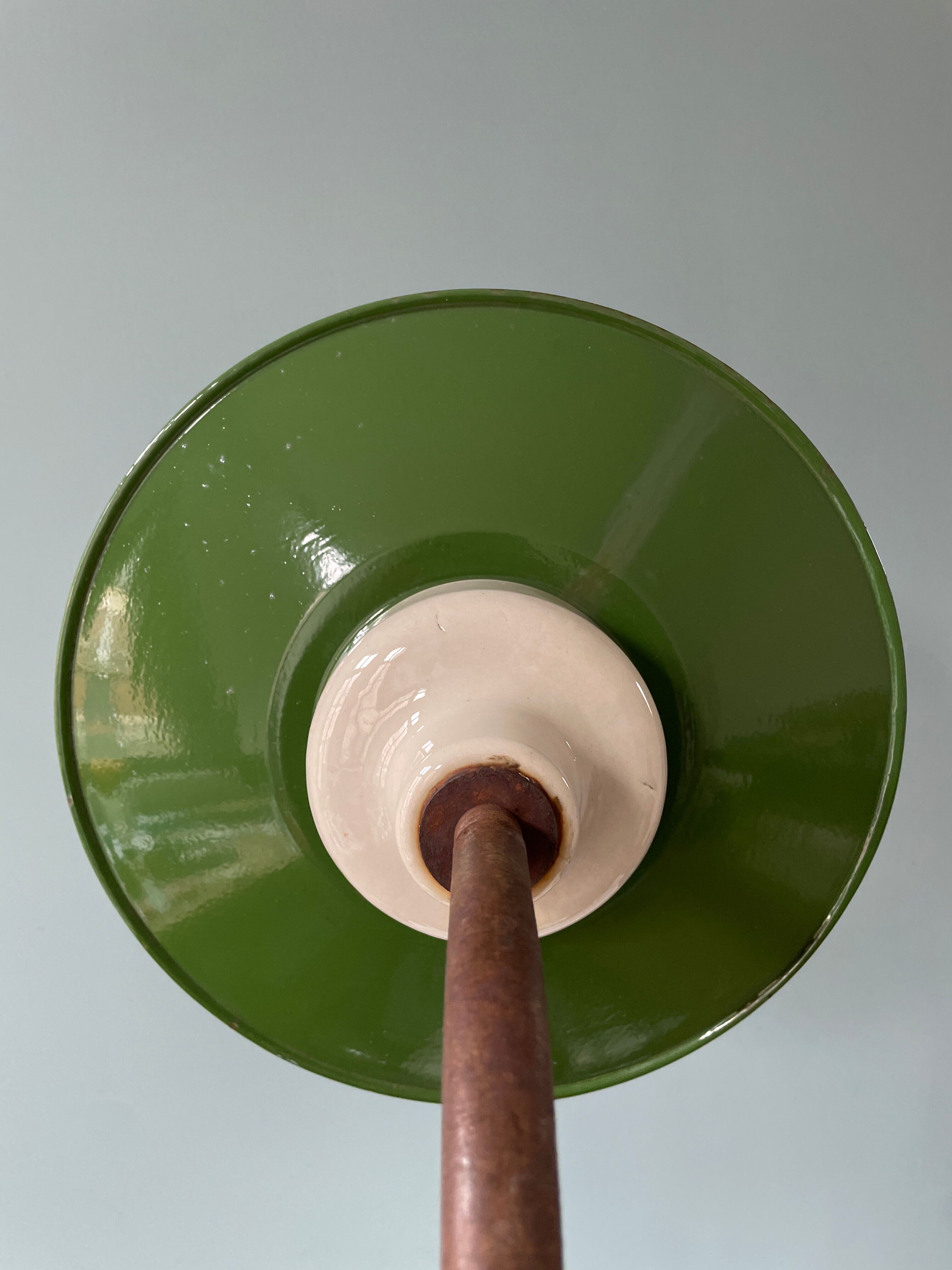 Pair of wall lamps gooseneck