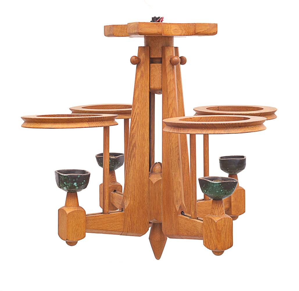 Guillerme and Chambron 4-light chandelier