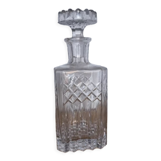 Crystal whisky bottle