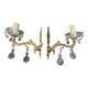 Pair of tassel sconces