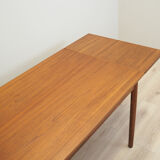 Teak table, Danish design, 1970s, production: Denmark