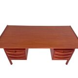 Vintage desk model 75 by Niels Clausen in teak - NC Møbler, Denmark 1960s