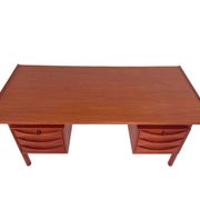 Vintage desk model 75 by Niels Clausen in teak - NC Møbler, Denmark 1960s