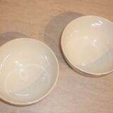 Set of 2 old ceramic bowls Mona de Gien