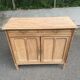 Vintage Parisian Art Deco sideboard renovated in wood 1945