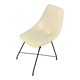 Augusto Bozzi ‘Aster’ Side Chair for Saporiti, Italy, 1950s – Cream Vinyl