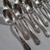 12 Small Silver Metal Spoons SOH