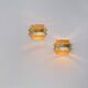 Brass-coloured metal pendant Trava lamps by Carl Thore, Sweden from Granhaga Metallindustri, 1960s, set of 2