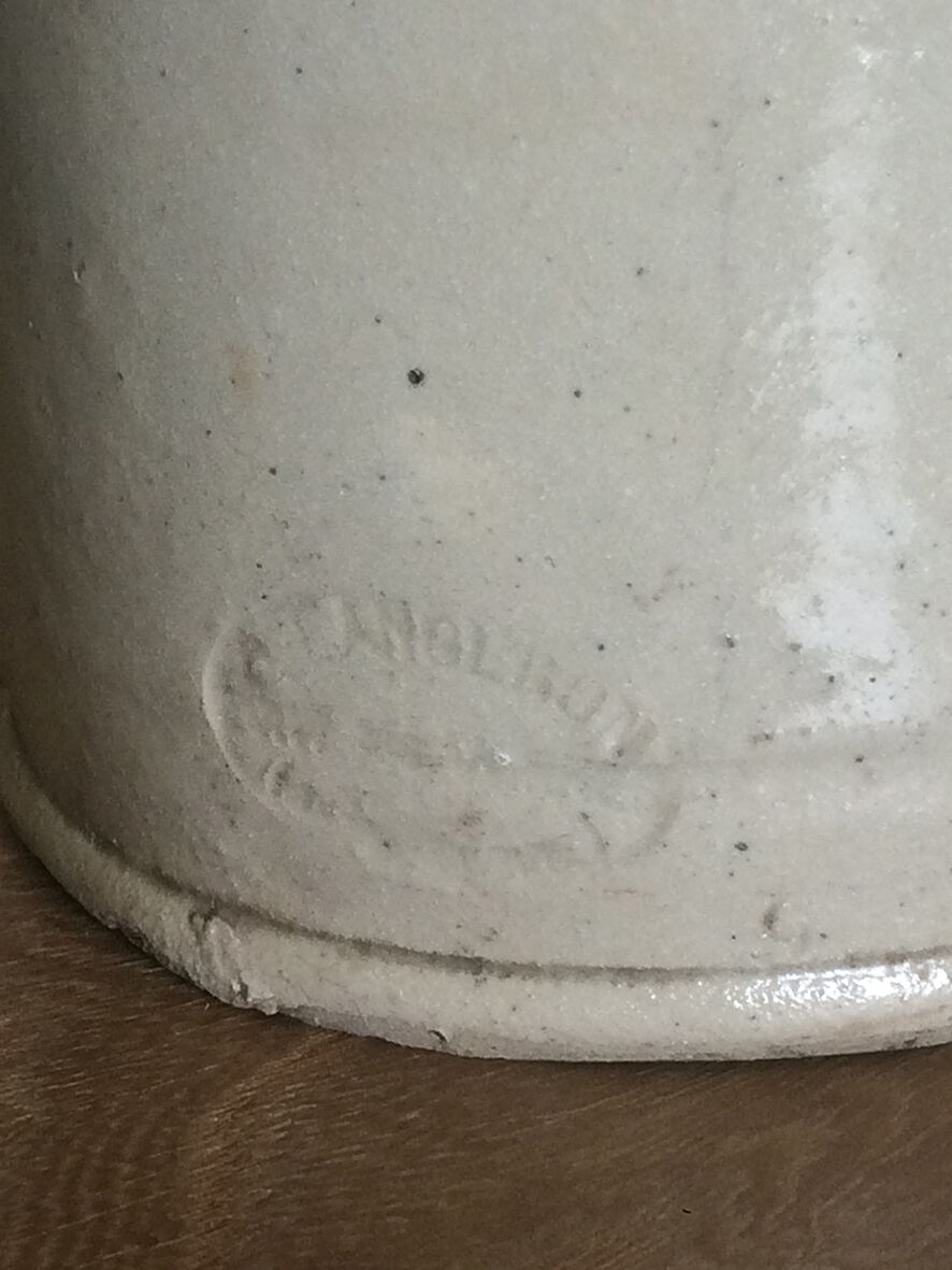 Old sandstone bottle