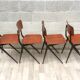 Set of 4 design chairs 60s Marko Spintoel by Kooistra