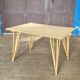 Rattan dining table