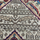 Antique Tabriz carpet 126x76cm