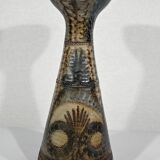 Vase en Grès de Sel, signé J-C. Courjault pour Keraluc Quimper - 1960