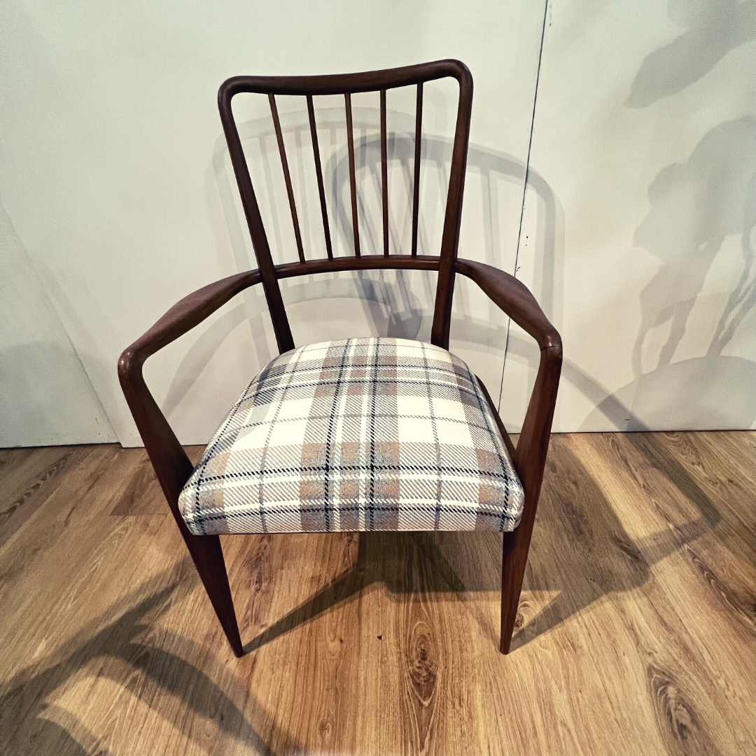 Pair of teak armchairs 60s
