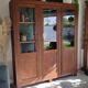 Glass-fronted Parisian wardrobe