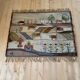 Tapestry "Buffalo" designed by Piotr Grabowski Cepelia 1978