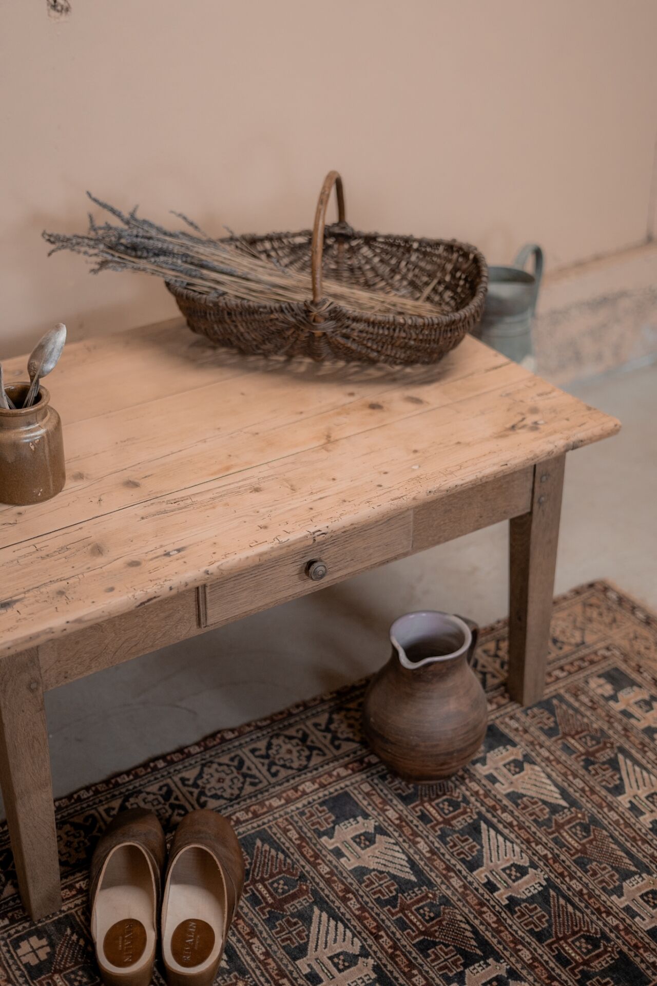 Table basse de ferme