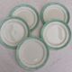 Set of 8 plates Ceranord St-Amand semi-porcelaine