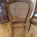 Chaises en acajou style empire