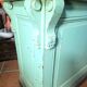 Antique counter in pitch pine with original patina.