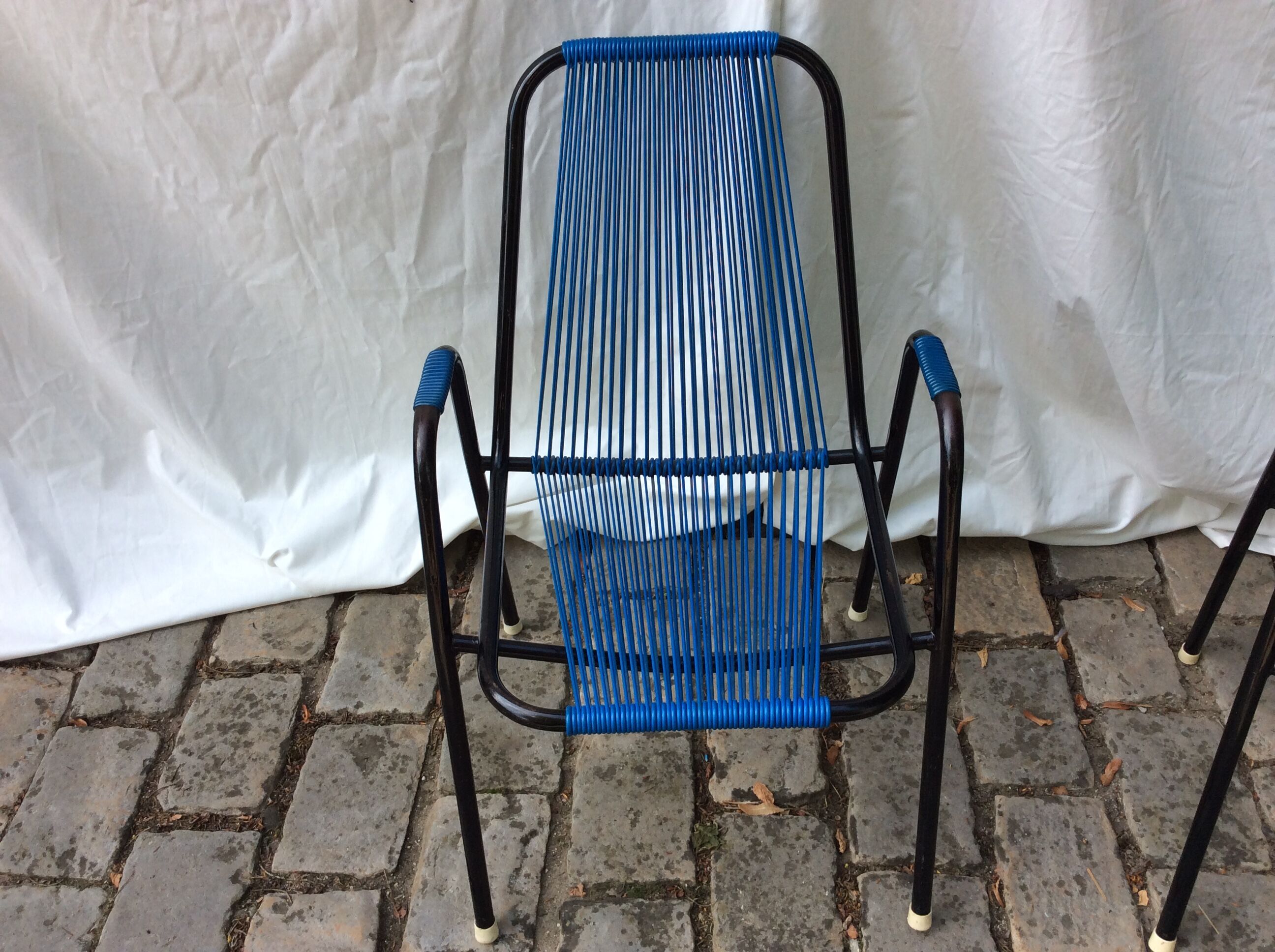 Pair of armChairs scoubidou