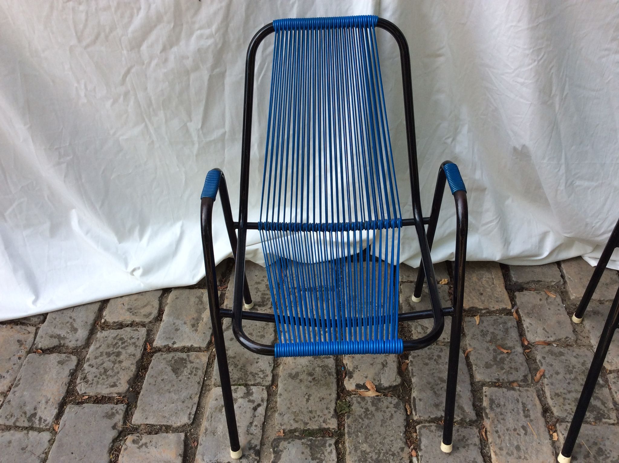 Pair of armChairs scoubidou