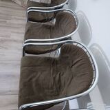 Cantilever chairs Series S by Gastone Rinaldi for Rima 1970s