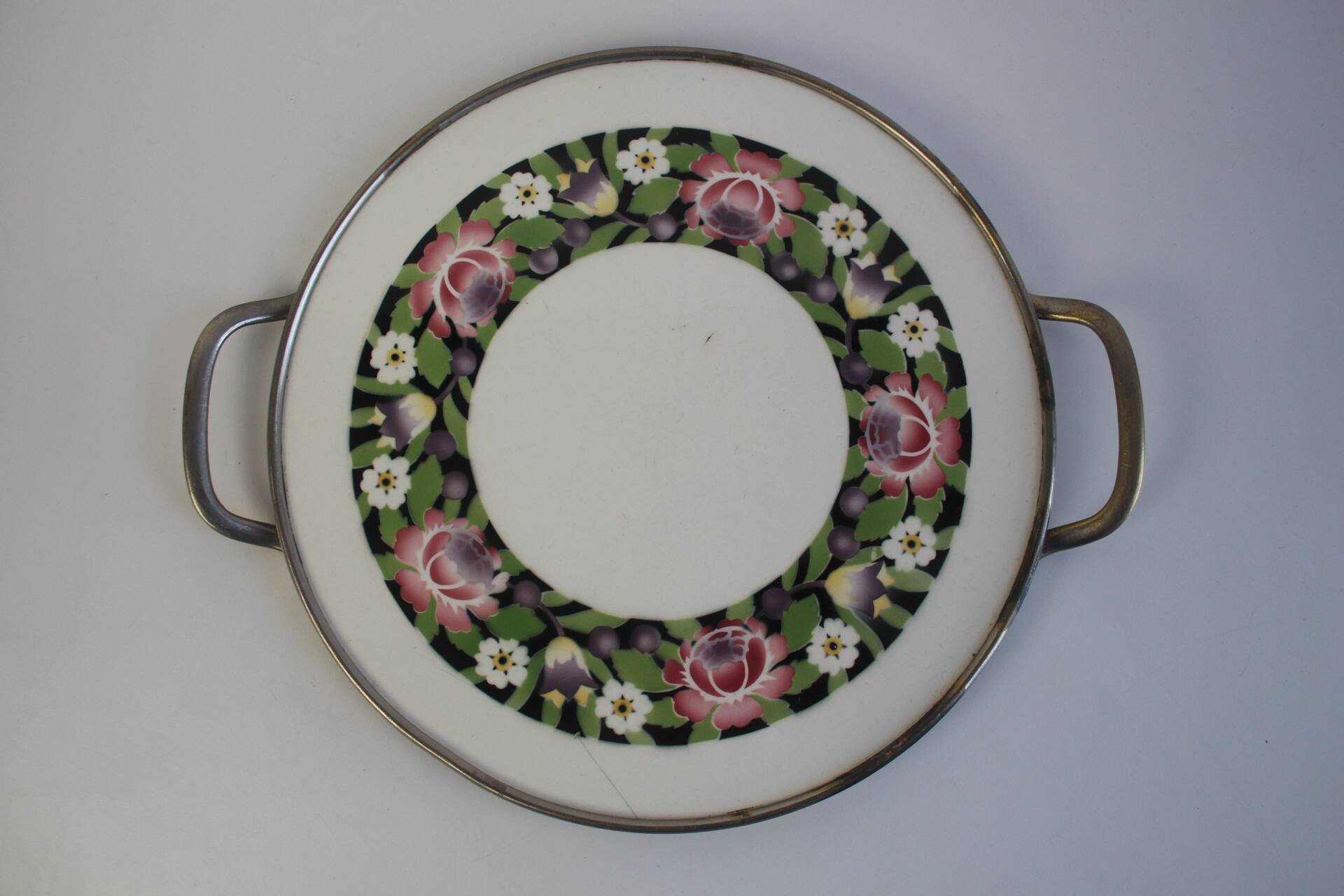 Art Deco Porcelain Tray, Czechoslovakia, 1930's.