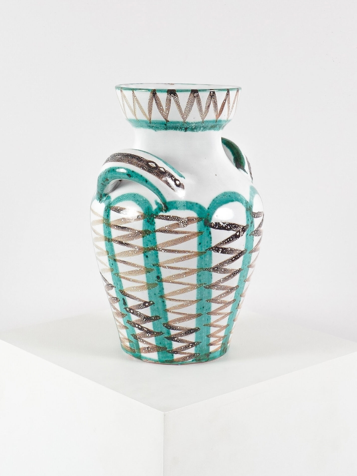 Vase en céramique par Robert Picault, France, vers 1960