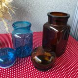 Vintage apothecary pots