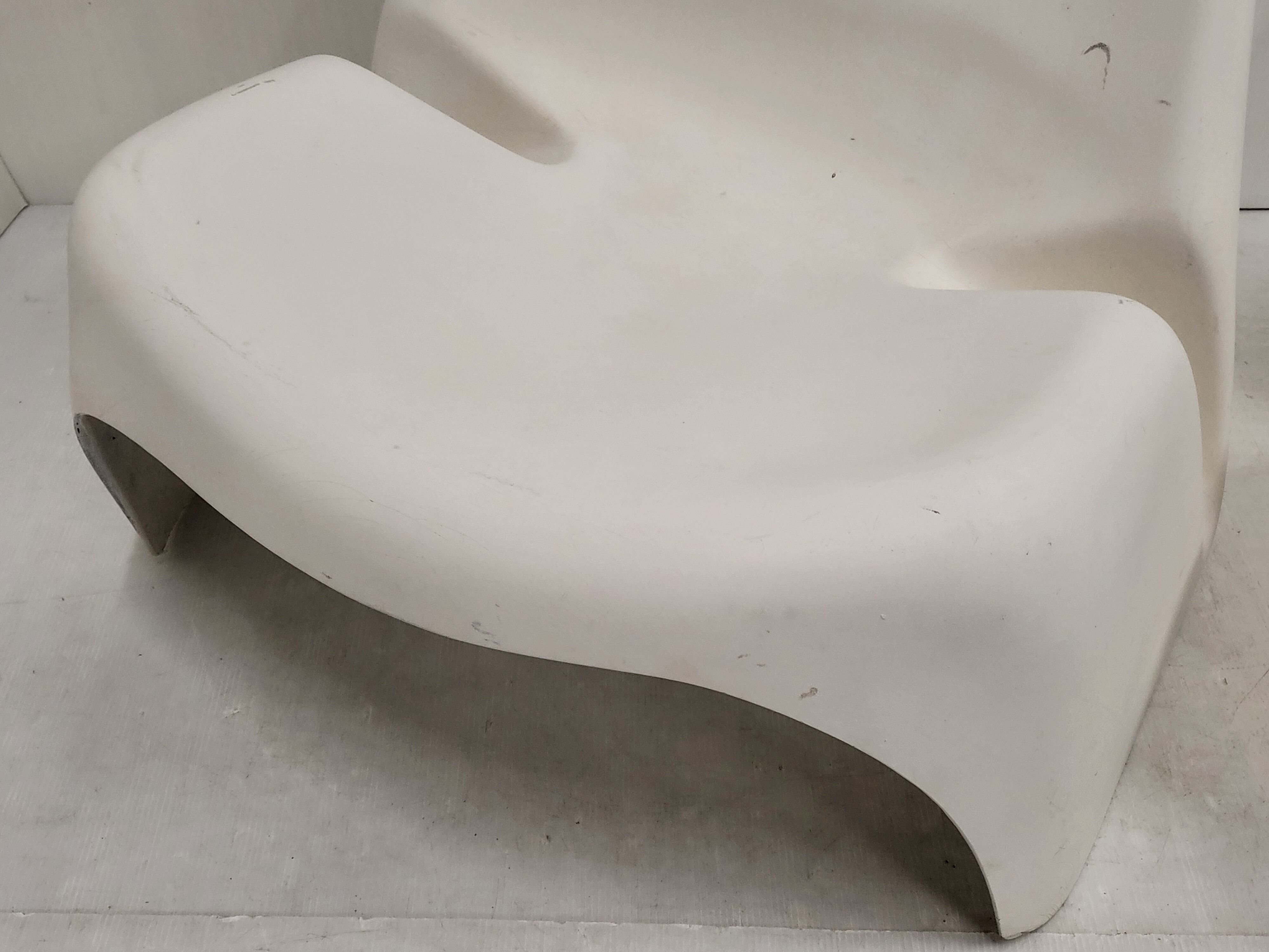 Pair of armchairs by luigi colani 1960 vintage