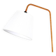 Lampadaire avec porte revues