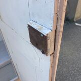 Painted cupboard made of solid wood