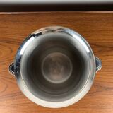 Vintage stainless steel champagne bucket, 1970