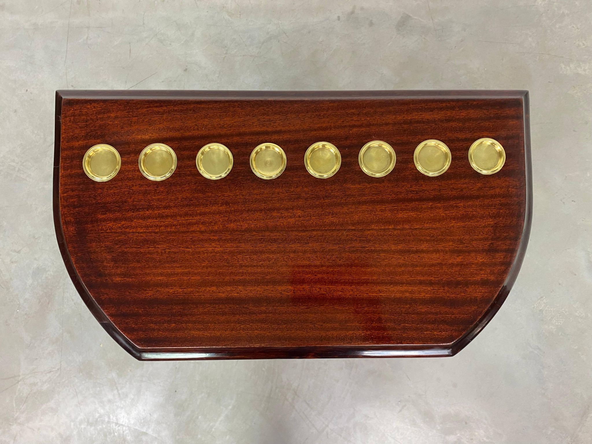 Table console extrêmement rare de la Sécession pour 8 bougies