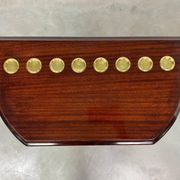 Table console extrêmement rare de la Sécession pour 8 bougies
