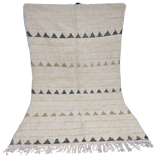 Handmade moroccan berber carpet 257 x 150 cm