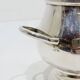 CHRISTOFLE - SILVER-PLATED SUGAR BOWL VENDÔME