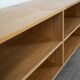 Bibliothèque en chêne, design scandinave