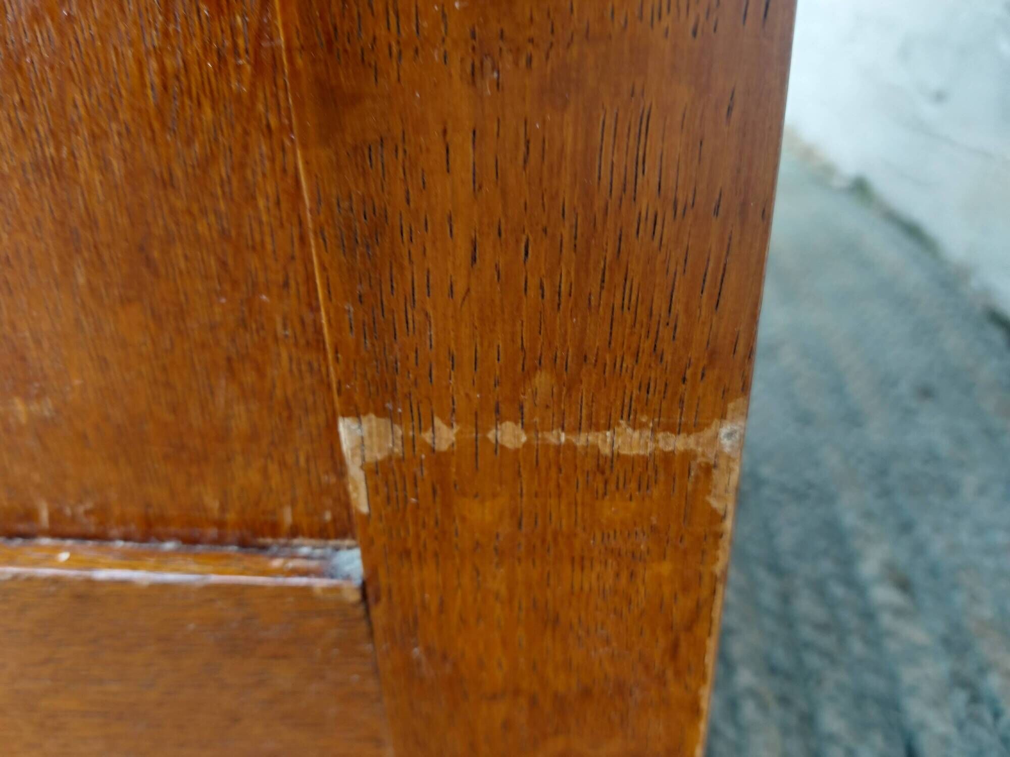 Small piece of furniture, roll-top filing cabinet