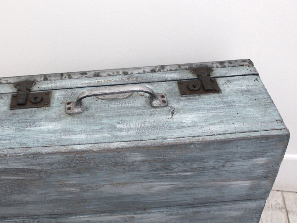 Valise en bois mallette de métier