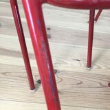 Set of 4 chairs bistro Tolix T2 industrial steel