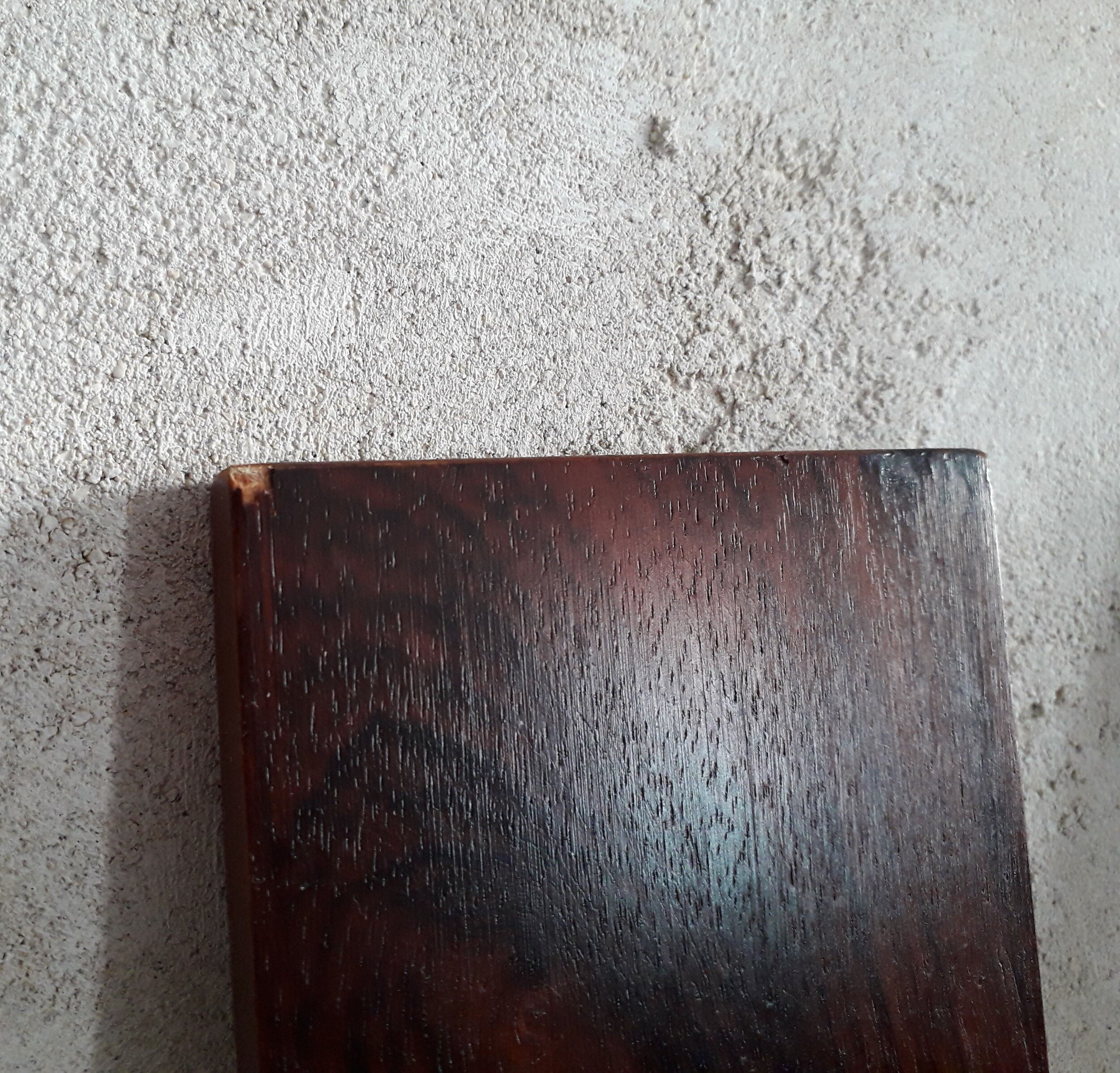 Rosewood wall coat holder