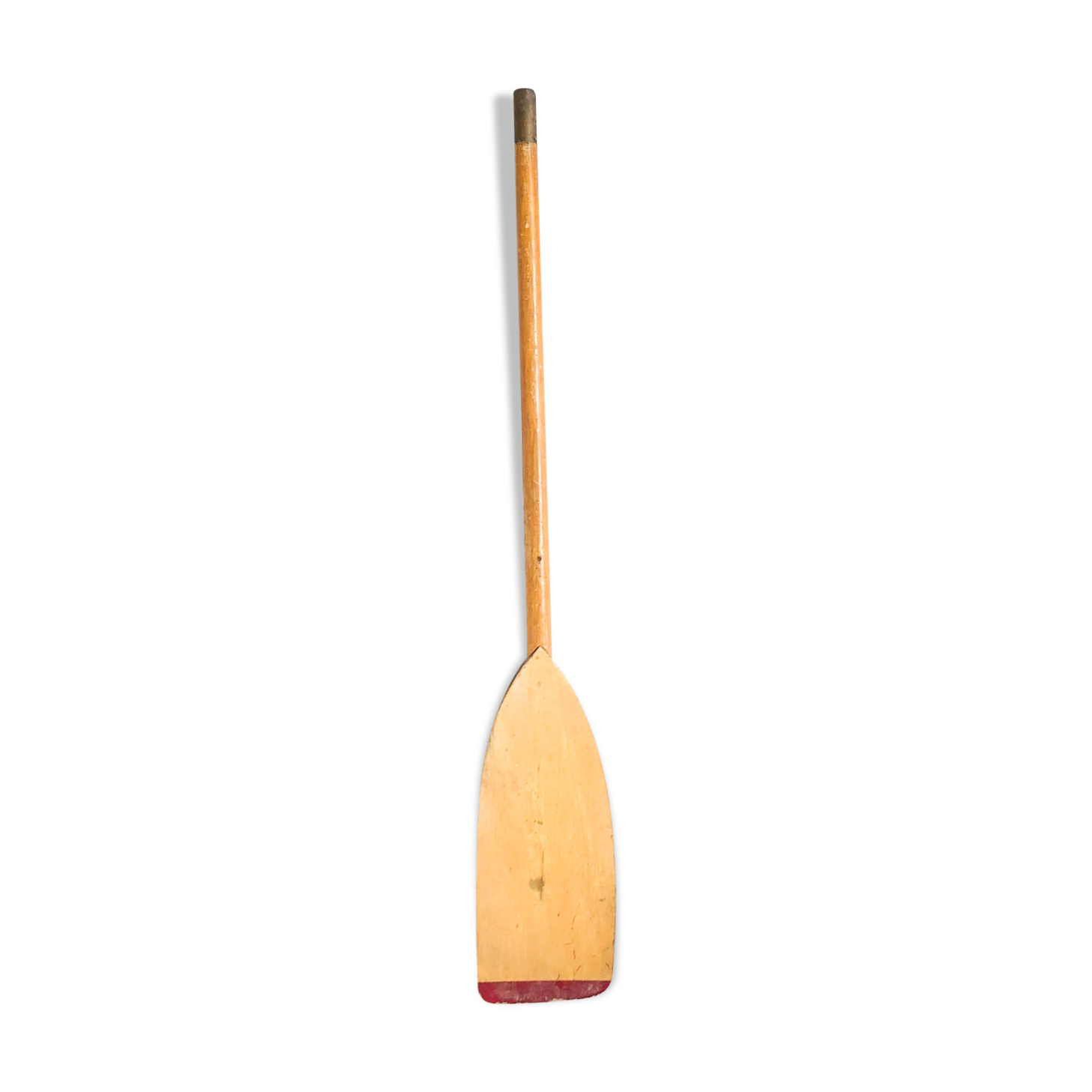 Old wooden oar