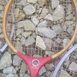 old badminton racket