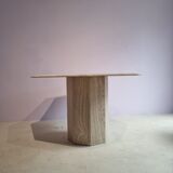 Travertine Octagonal diningtable