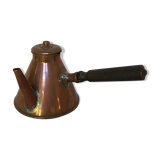 Old copper chocolate maker