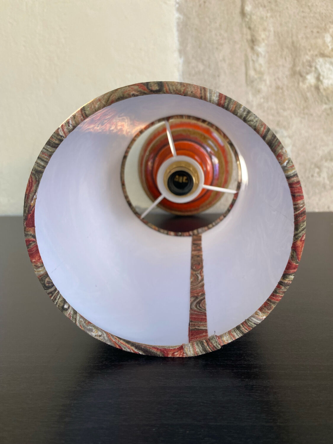 Vintage ceramic lamp