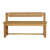 Vintage Rustic Wooden Oak Bench